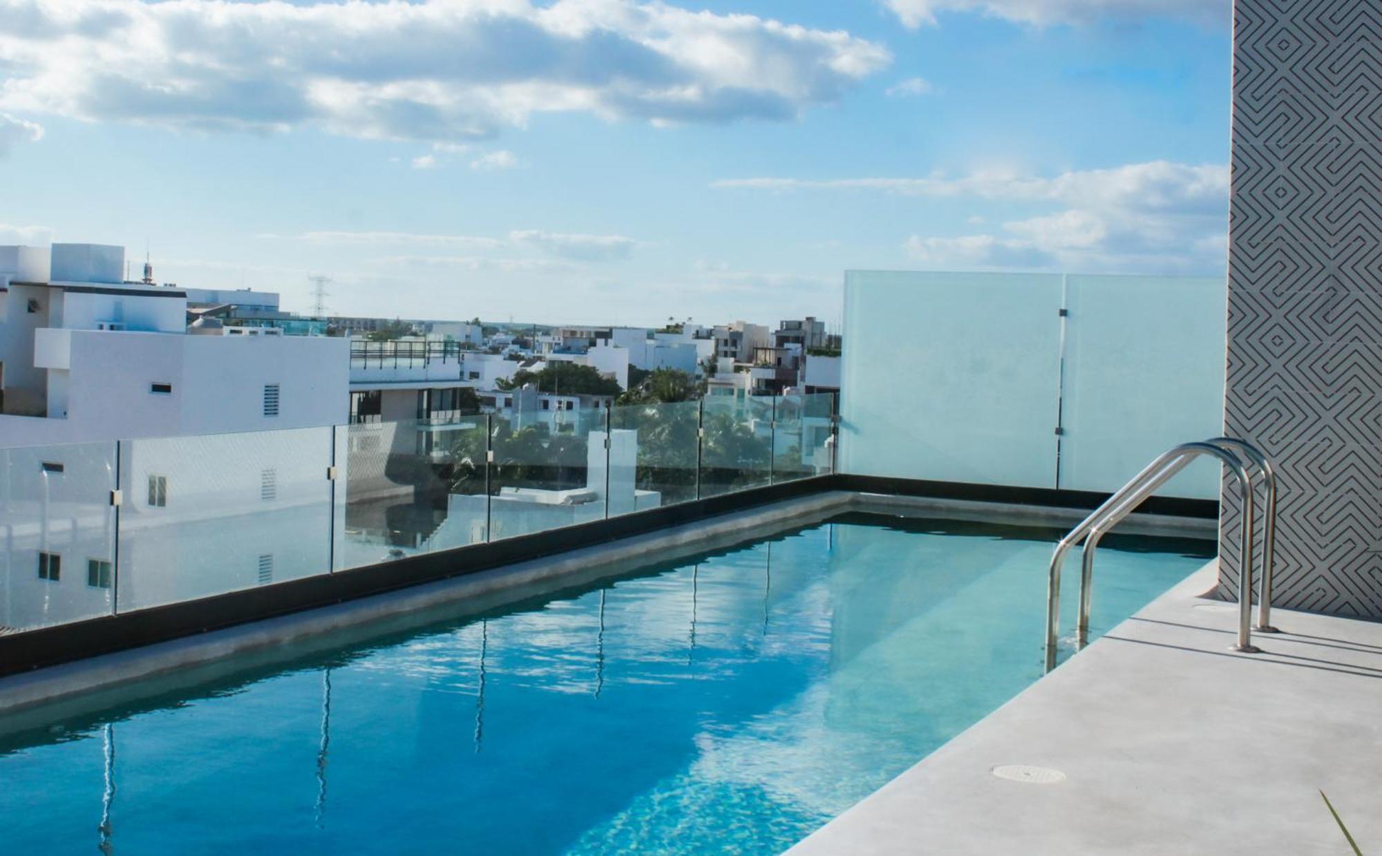 Big, Modern And Beautiful Beach Apartament 1Br Ocean View פלאייה דל כרמן מראה חיצוני תמונה