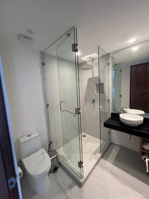 Big, Modern And Beautiful Beach Apartament 1Br Ocean View פלאייה דל כרמן מראה חיצוני תמונה