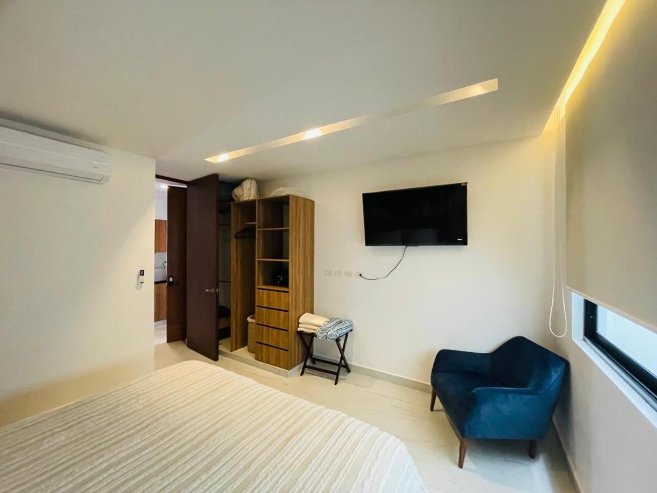 Big, Modern And Beautiful Beach Apartament 1Br Ocean View פלאייה דל כרמן מראה חיצוני תמונה