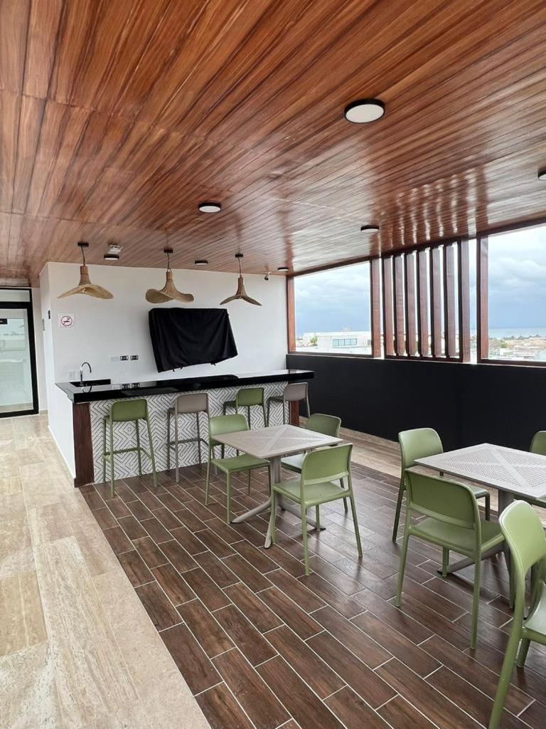 Big, Modern And Beautiful Beach Apartament 1Br Ocean View פלאייה דל כרמן מראה חיצוני תמונה